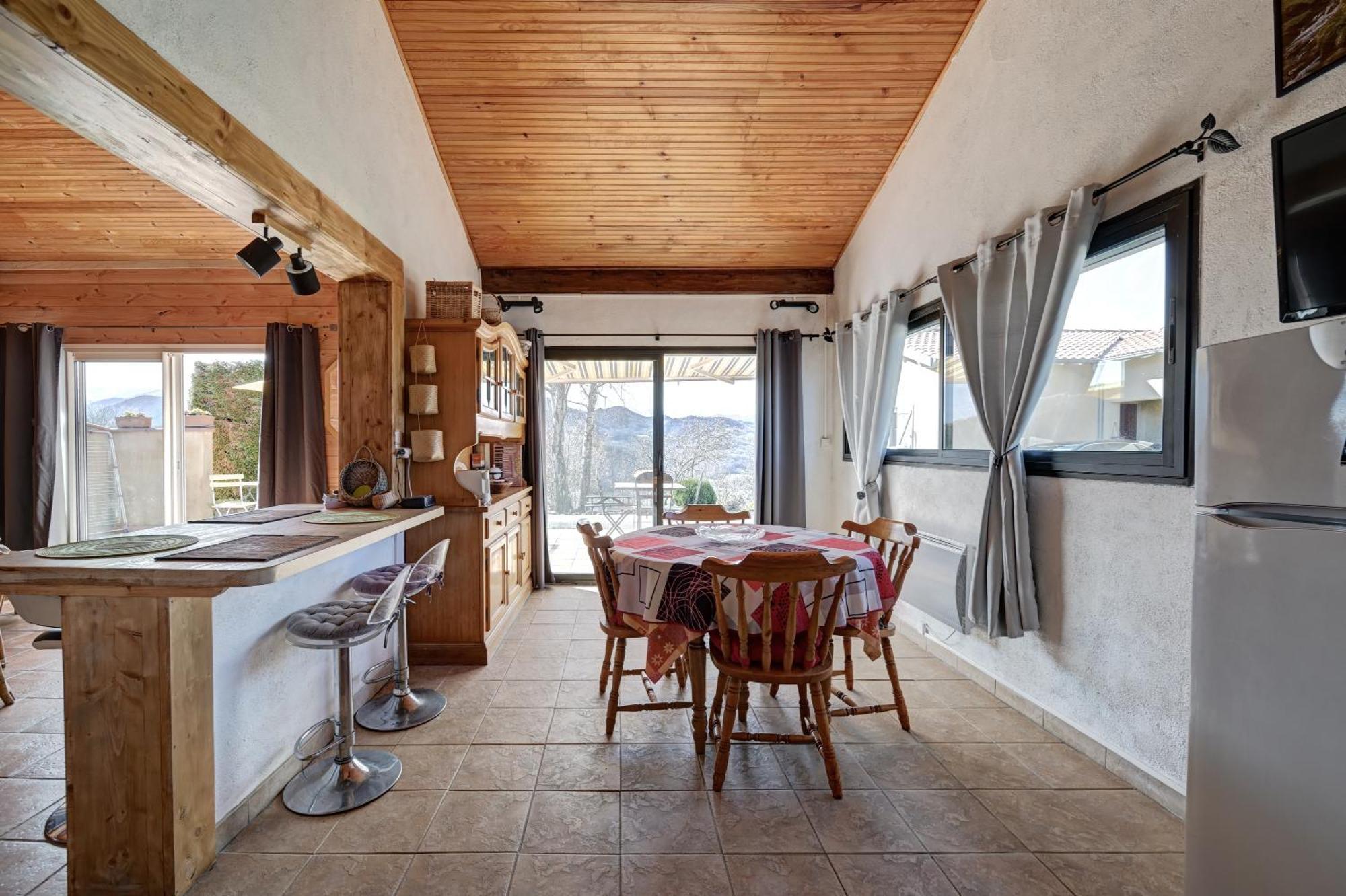 생지롱 Maisonnette A La Campagne Ariege 빌라 외부 사진